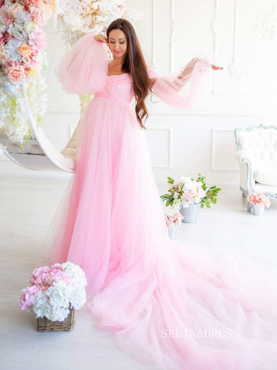 Mermaid Dress with Tulle Skirt