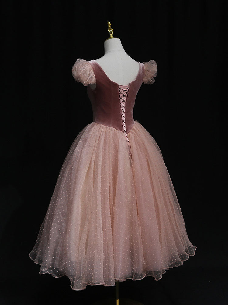 Pink Tutu Prom Dress