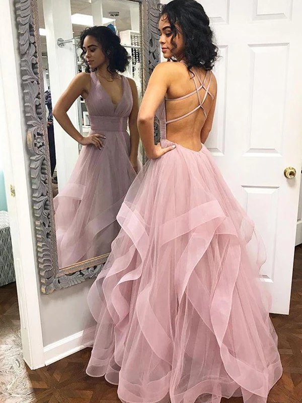 Long gown blush pink deals