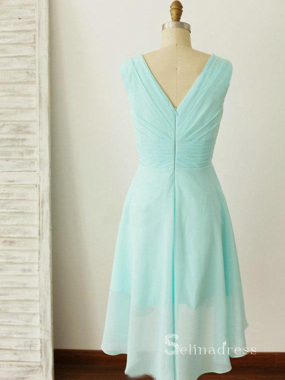 Seafoam Green Knee Length Dresses