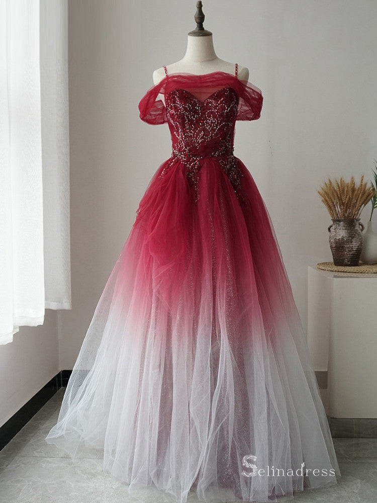 Red Ombre Gown