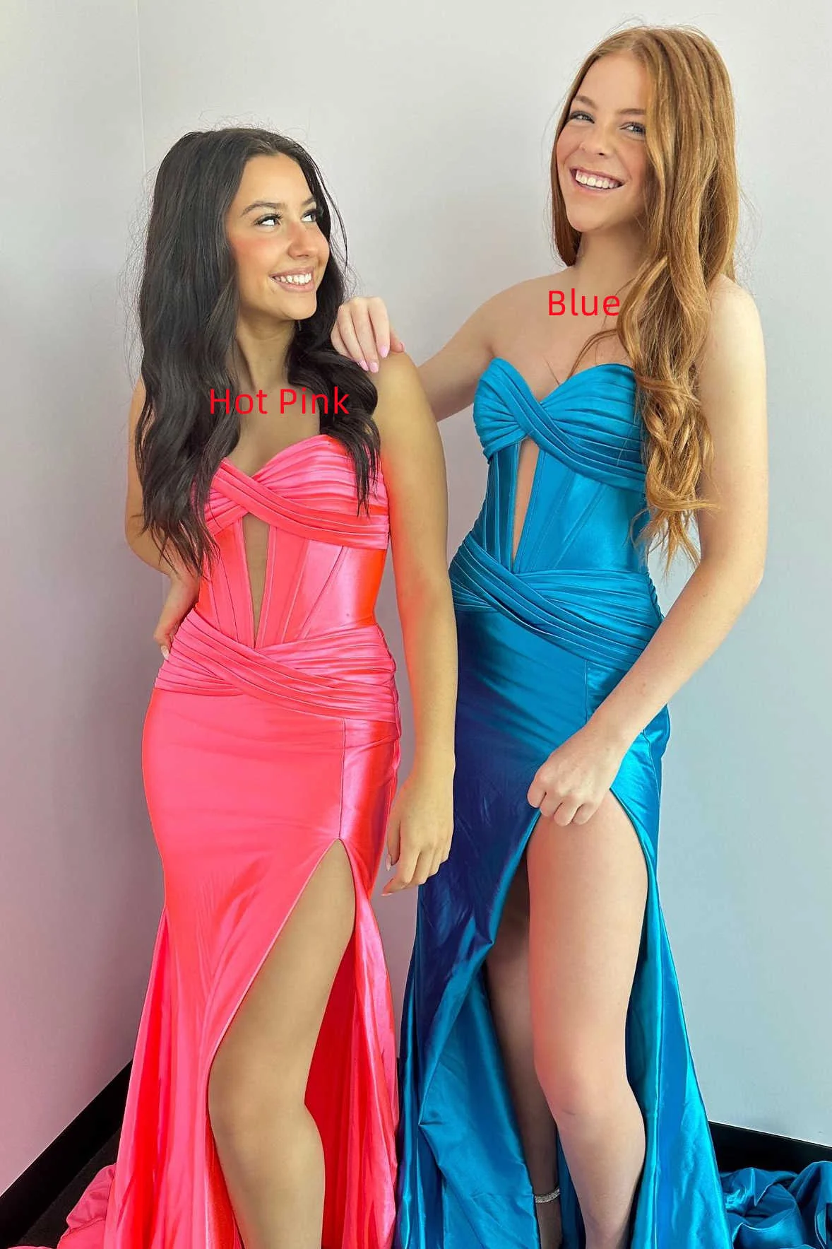 Chic Mermaid Sweetheart Long Prom Dresses Cheap Elegant Evening Dress sew0313