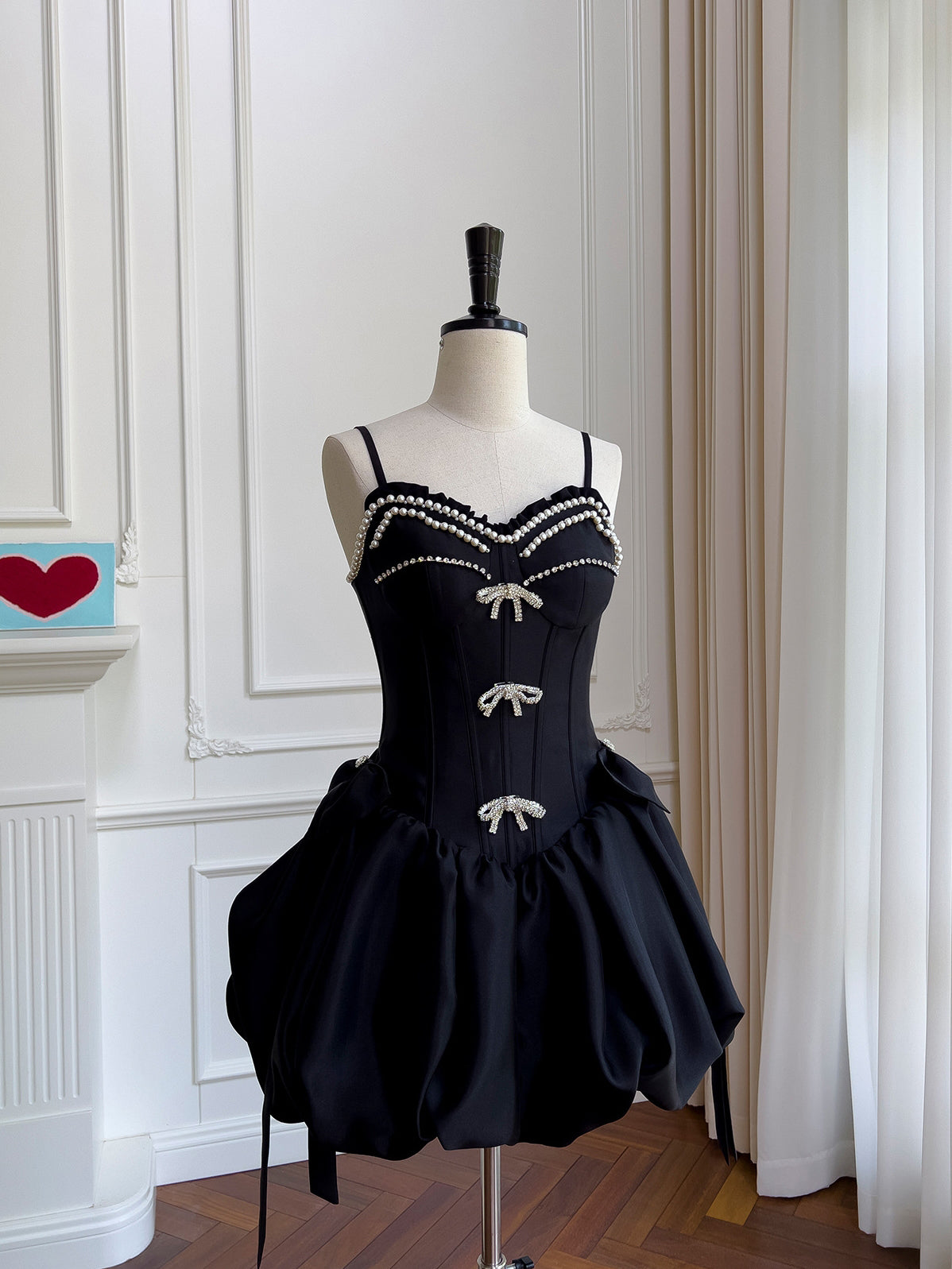 Chic Spaghetti Straps Black Short Prom Dress Elegant Homecoming Dresses #lko023|Selinadress