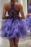 Cute Lyered Homecoming Dresses Hoco Dress #EWR555