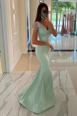 Mint green pageant dress hotsell