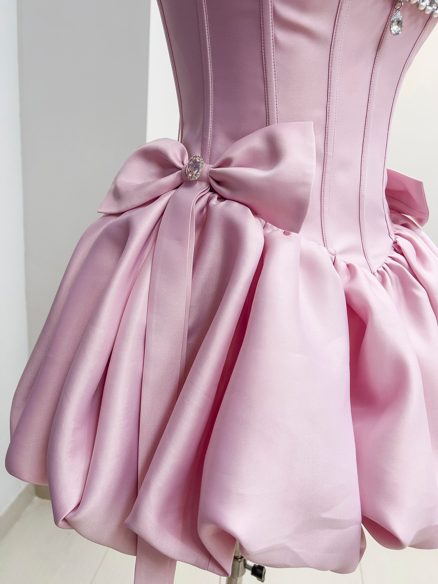 Pink Cute Short Prom Dress Elegant Homecoming Dresses #lko021|Selinadress