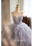 Spaghetti Straps Ball Gown Qunincess Dress Beautiful Princess Dresses TKL3050|Selinadress