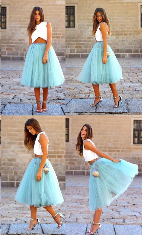 Two Piece Homecoming Dresses V-neck Fashion Cheap Short Prom Dress Party Dress JK738