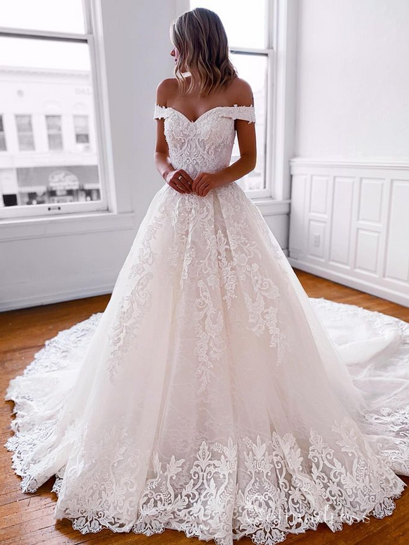 White, Off-White Wedding Dresses | Martin Thornburg