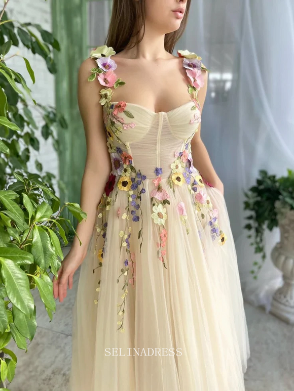 Formal Dress Women Formal Dress Chiffon One Shoulder Printing Flower Long  Evening Gown The Bride Banquet Elegant Prom Dresses DR7504PNK