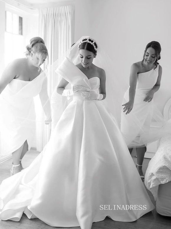 WEDDING DRESSES – Tagged NECKLINE_Strapless – SELINADRESS