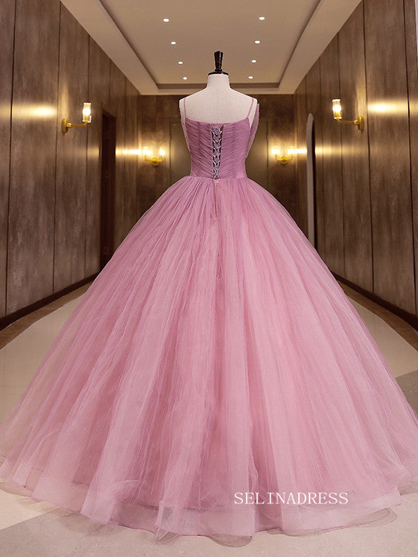 Ball gown pink dress hotsell