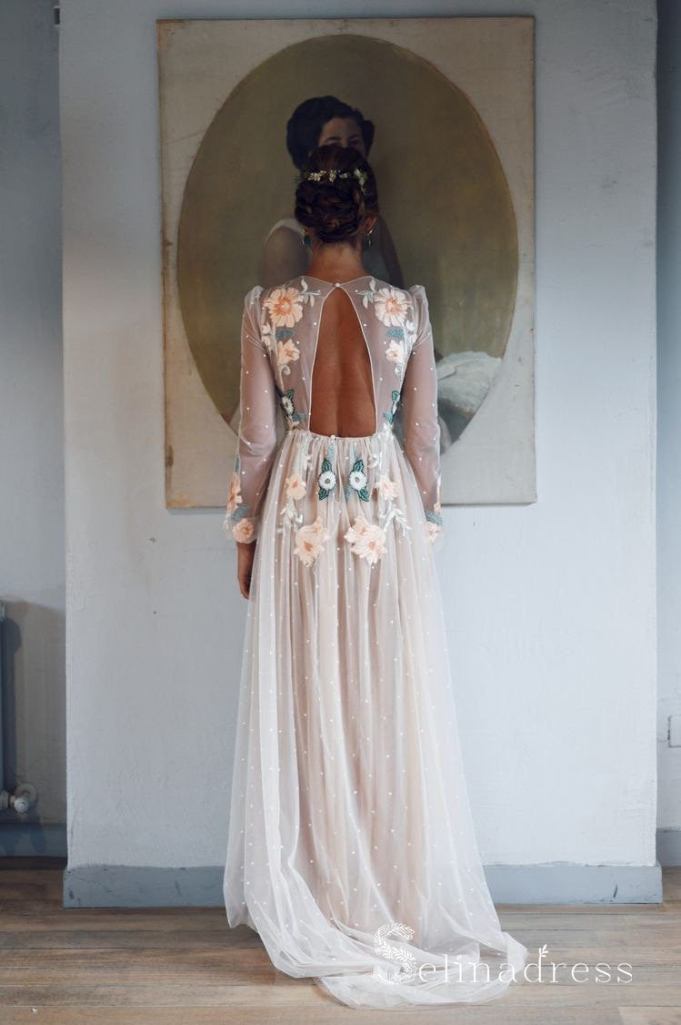 Bohemian prom dress on sale