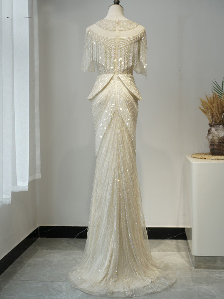 Selinadress Dubai Luxury Sparkly Long Evening Dress Formal Gowns SC093